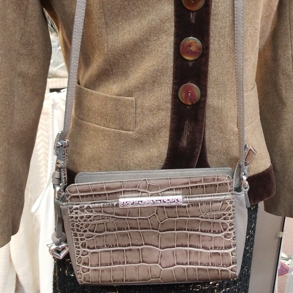 SALE: Brighton Leather Crossbody Bag
